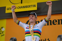 | Photo: AP/Jerome Delay : Seventh stage winner Belgium's Remco Evenepoel